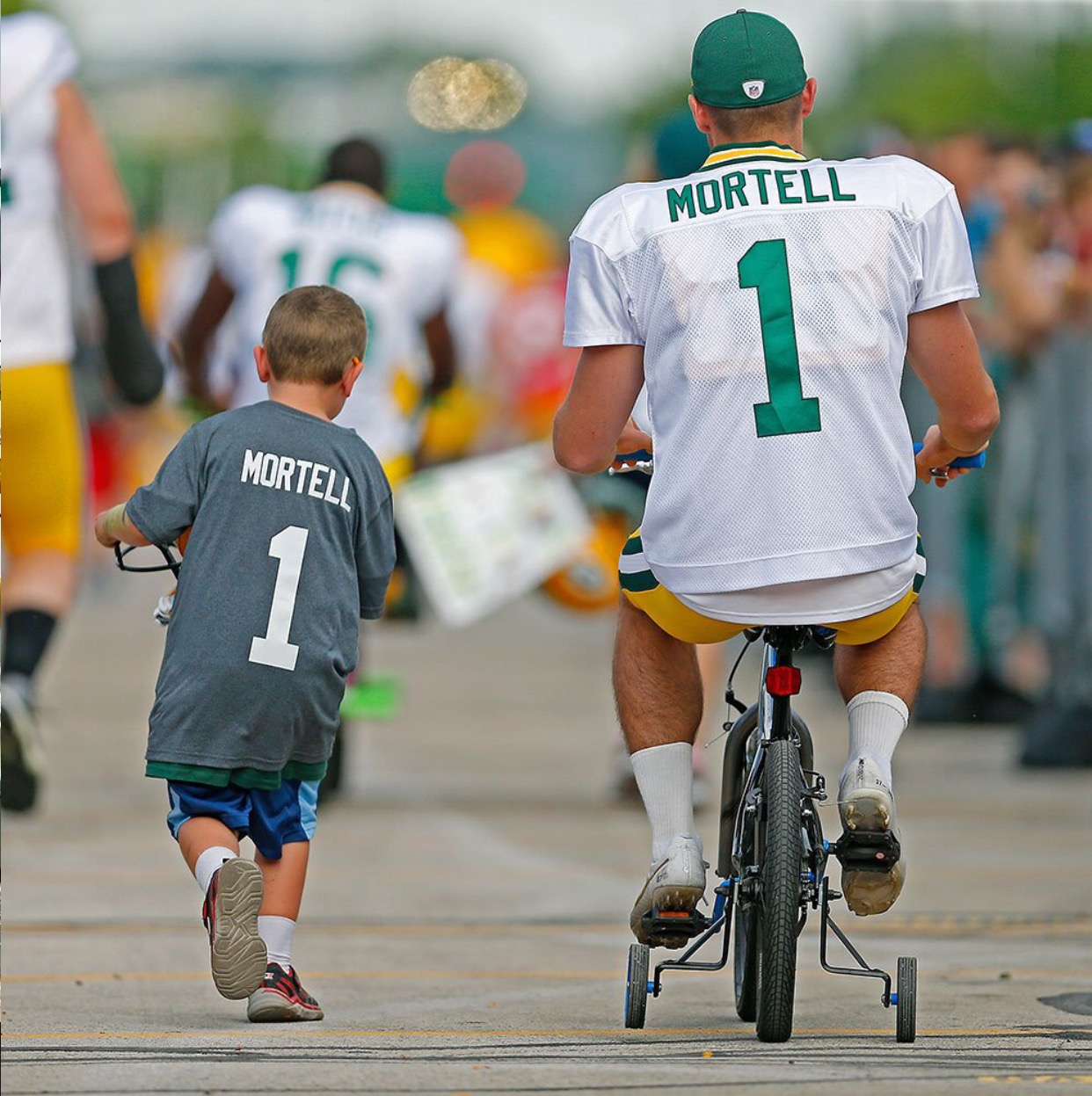 green bay packers bike jersey